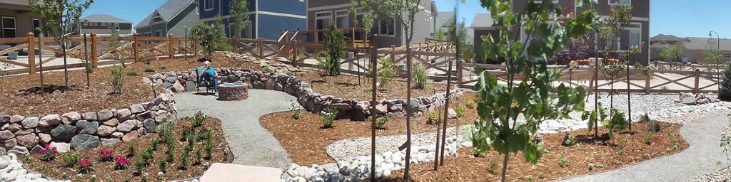 Landscaping in Grandwood Ranch, Monument, Colorado